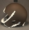 Matte Brown Schutt XP Mini Football Helmet Shell